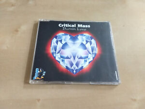 Critical Mass - Burnin Love 1995 Maxi Single CD ID&T Pengo Thunderdome Hardcore