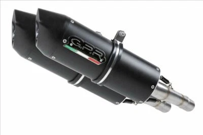 DUCATI Monster 400-600 1993/00 high lvl GPR FURORE PAIR SLIP ON EXHAUST MUFFLER - Image 1 of 4