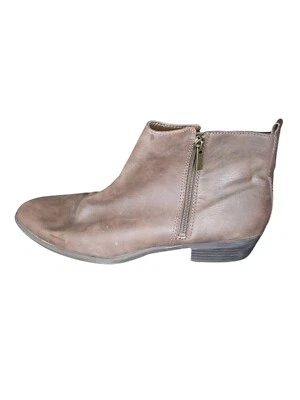 Chaps Page Botines Mujer Talla 11 Cremallera Completa Cuero Marrón Boho Invierno Ropa de Trabajo Foto 1 de 4