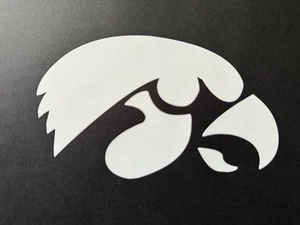 NCAA IOWA HAWKEYES VINYL STICKER DECAL - Picture 1 of 1
