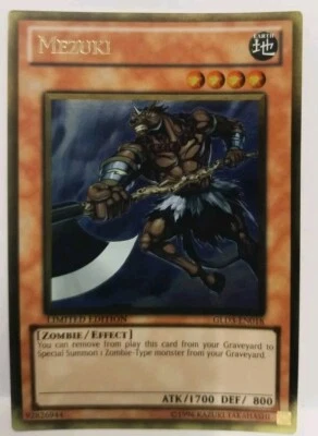 Mezuki   Gld3-en018  Gold Series Yu-Gi-Oh - Image 1 of 4