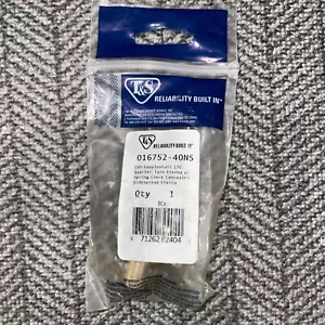 T&S Brass Cws Easyinstall Ltc Quarter-Turn Eterna W/ Spring 016752-40NS - Picture 1 of 2