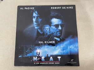 Heat Laserdisc Al Pacino Robert Dr Niro Val Kilmer - Widescrean - Picture 1 of 2