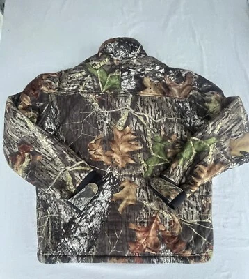 Коричневый охоты камуфляж пальто Мужская куртка для взрослых Mossy дуб тихий плюс средний - Изображение 1 из 4