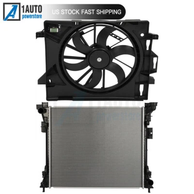 Kit de ventilador de refrigeración del radiador para Dodge Grand Caravan Chrysler Ram C/V 2008-2019 3,6 L Foto 1 de 4