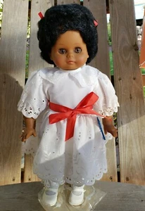 Goebel African American Doll Black Hair Brown 100/1000 1989 Sheree Engel Puppe - Picture 1 of 12