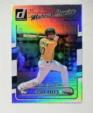 2017 Donruss Stat Line Career #130 Marcus Semien /350 - NM-MT