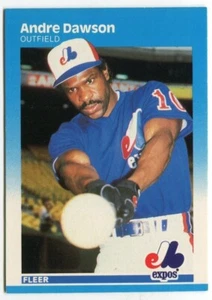 1987 Fleer #316 Andre Dawson Montreal Expos - Picture 1 of 2