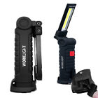Cob+Led Rechargeable Magnetic Torch Flexible Inspection Folded Lamp Worklight