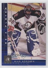 2001-02 ITG Be A Player Memorabilia Sapphire /100 Mika Noronen #24