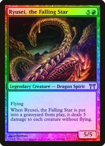 Ryusei, the Falling Star FOIL Champions of Kamigawa PLD Rare CARD ABUGames