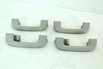 2016-2023 JAGUAR XF XE ROOF HEADLINER GRAB GRIP HANDLE OEM SET OF 4 SILVER Foto 1 de 4