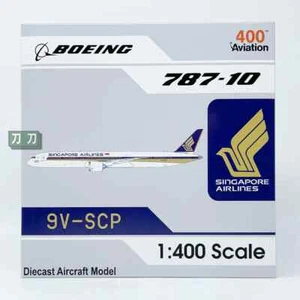Aviation 1/400 Scale Singapore Airlines Boeing 7B787-10 9V-SCP Airplane model - Picture 1 of 4
