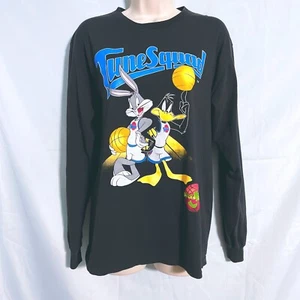 Space Jam Tune Squad Long Sleeve T-Shirt Size M - Picture 1 of 5