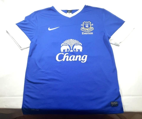 Everton 2012 / 2013 Nike Home Soccer Football Jersey Shirt #40 Sz. Large Cover