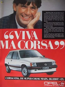 PUBLICITÉ OPEL VIVA MA CORSA DU SUPER COUSU MAIN - Picture 1 of 1