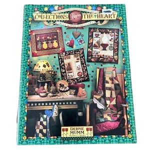 1991 Debbie Mumm’s The Word “Collections From The Heart” Craft Quilt Sampler - Picture 1 of 9