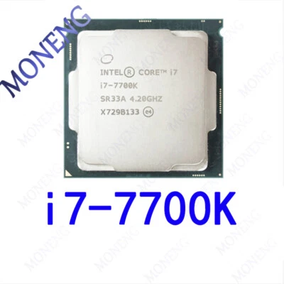 I7 7700K I7-7700K CPU Processor 8M 91W LGA 1151 4.2GHz Quad-Core CPU Processor - Image 1 of 4