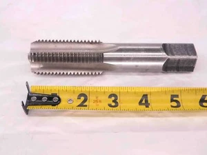 1 1/4 8 GH4 HSS BOTTOMING TAP 4 STRAIGHT FLUTE 1.25 TOOLING MACHINING MACHINIST - Picture 1 of 3