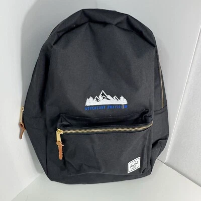Herschel Supply Co. Settlement Mochila Negra Escuela Trabajo Libro Bolsa Foto 1 de 4