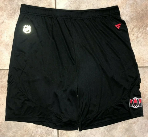 Fanatics NHL Ottawa Senators Authentic Pro Hockey Shorts Black Mens Sz 2XL Cover