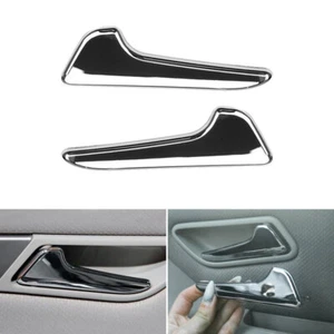 Left Silver Inner Door Bowl Pull Handle For Mercedes Benz A B Class W169 W245 - Picture 1 of 3