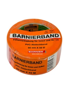 10 x nastro per intonaco 50 mm x 33 arancione liscio nastro adesivo da costruzione nastro protettivo nastro per intonaco Scapa