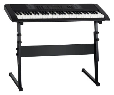 Fantastica tastiera FunKey 61 Edition nera dal classico design bianco e nero - Immagine 1 di 4