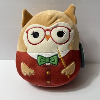 Squishmallows Jaydelle the Teacher Owl 8" NWT School Wise Bookworm Harry potter - Image 1 of 4