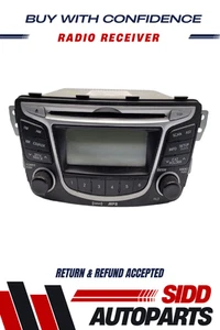 2012-2014 Hyundai Accent Radio Receiver AM FM CD satellite w/o Bluetooth OEM - Picture 1 of 12