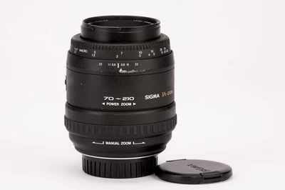 Sigma Power Zoom IA-Zoom AF Macro 70-210mm 1:4-5.6 - Minolta Dynax Sony OVP - Image 1 of 4