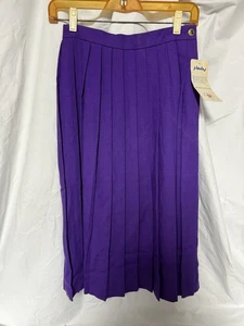 NWT NOS Vintage 1980’sPleated Jo Hardin Skirt Sz 6 - Picture 1 of 9