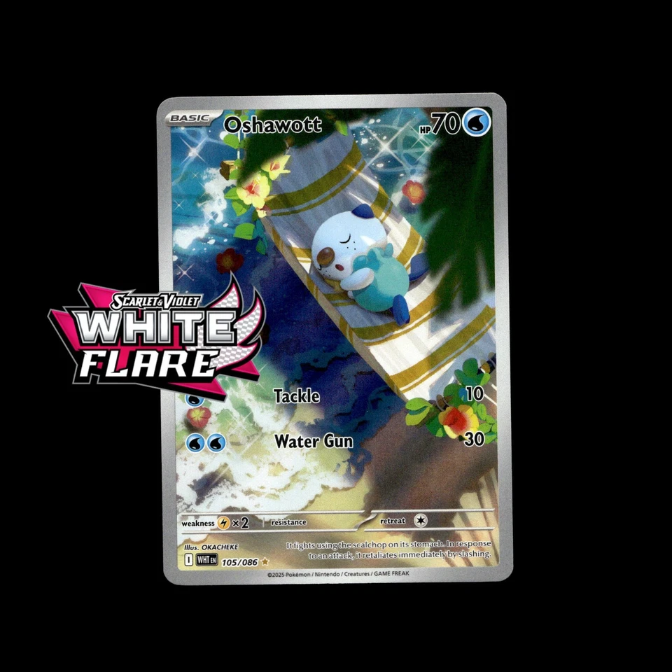 White Flare Pokemon Cards! Holo/Reverse Holo Rare Illustration Full Art SIR Card - Image 1 of 1