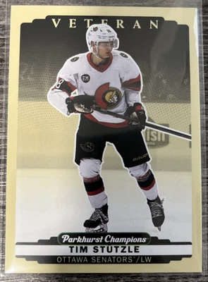 2022-23 Parkhurst Champions Tim Stutzle - Ottawa Senators #165 Base - Image 1 of 2