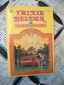 Trixie Belden #2 - The Red Trailer Mystery (Square PB Edition) - Picture 1 of 14