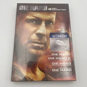 Die Hard : 4 Disc Movie Collection DVD 2013 (Factory Sealed) - Picture 1 of 2