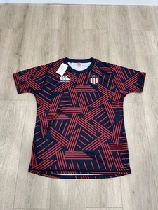 NWT Canterbury USA Rugby Shirt Mens 2XL XXL Performance Short Sleeve VapoDri - Picture 1 of 12