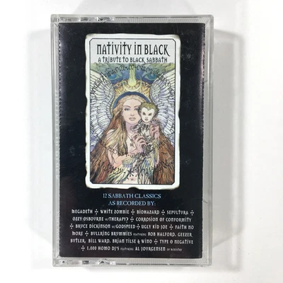 Nativity In Black A Tribute To Black Sabbath Cassette Tape 1994 Heavy Metal Foto 1 de 4