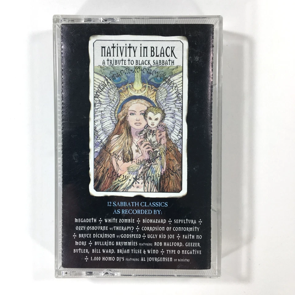 Nativity In Black A Tribute To Black Sabbath Cassette Tape 1994 Heavy Metal Foto 1 de 4