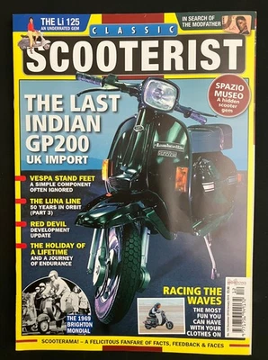 Scooterist Magazine No 124 2019 Lui Vega Cometa Luna Line Story Part 3. - Image 1 of 2