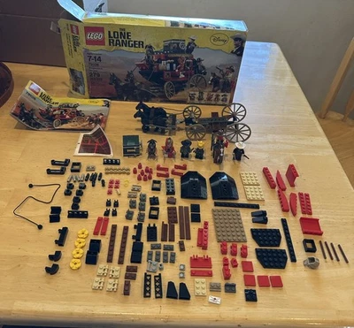 LEGO The Lone Ranger 79108 Stagecoach Escape. Retired, Used Incomplete 2013 - Image 1 of 4