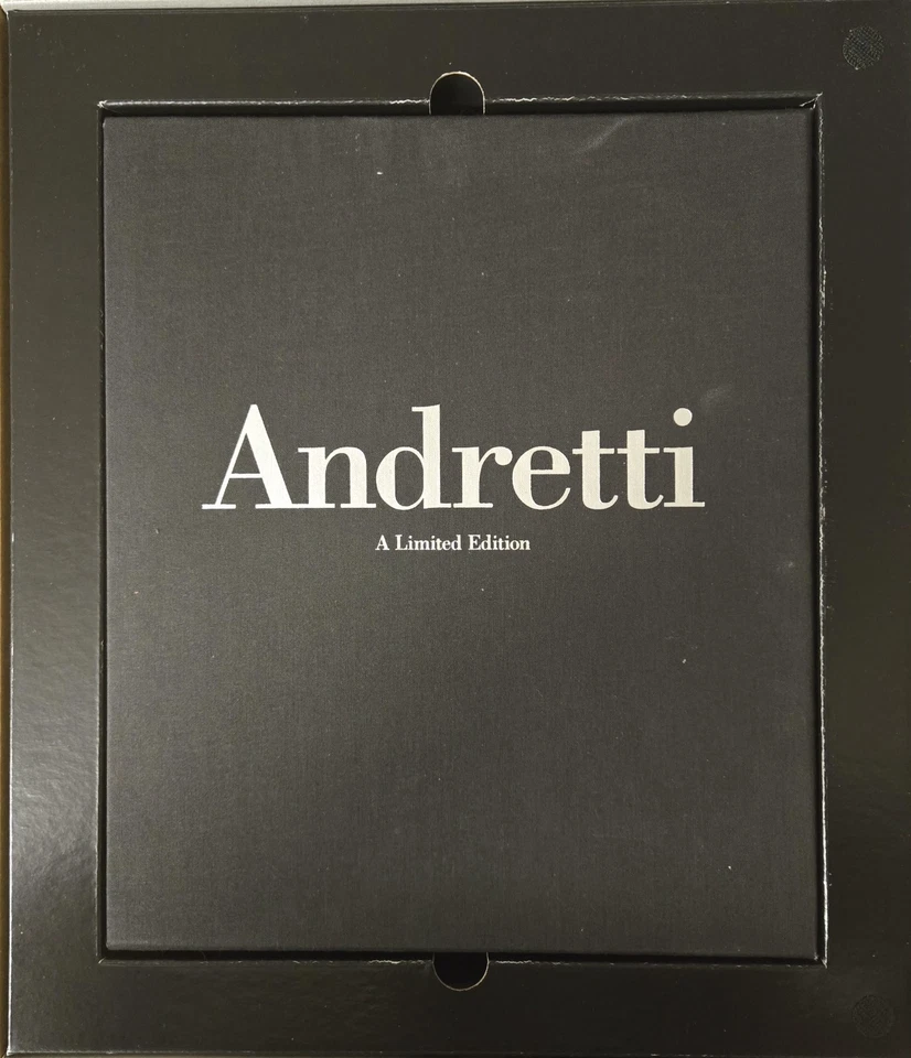 Libro limitado de Paul Newman firmado por Andretti certificado de autenticidad autografiado por Mario Andretti  Foto 1 de 4