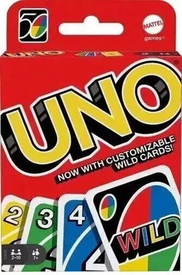 Mattel Games UNO, Classic Card Game for Kids and Adults for Family Game Night  - Image 1 of 4