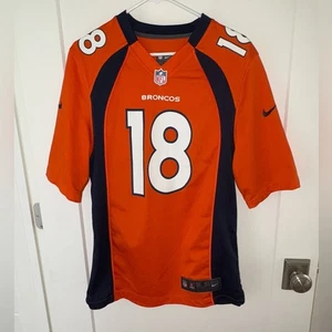 Nike Denver Broncos NFL On-field jersey sz adult S #18 Manning NWOT - Picture 1 of 8