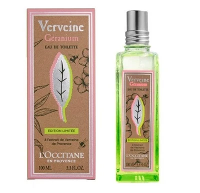 L'OCCITANE VERVEINE GERANIE 100ML EDT L'EXTRAIT LIMITED EDITION UNISEX PARFUM - Bild 1 von 2