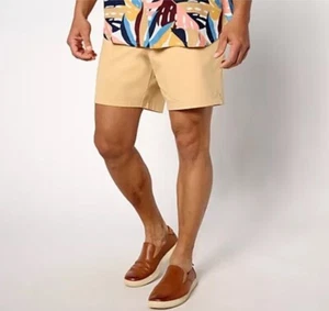 Studio Park x Alberti Popaj Men’s Beach To Street Short Dark Sands Size 36 - Picture 1 of 4
