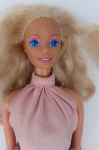 Fashion Play Barbie Doll Pink Dress Vintage 1980s Mattel - Bild 1 von 15