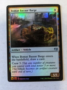 Bomat Basar Lastkahn Magic the Gathering MTG KLD Kaladesh 198/264 U 2016 Folie - Bild 1 von 3