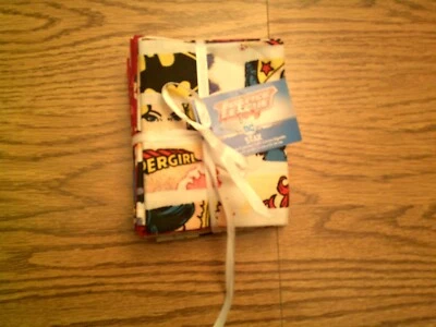 Justice League Heroines  Fat Quarter Set of 5 Fat Quarters  100% Cotton NEW! Foto 1 de 4