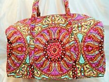 Vera Bradley's SMALL DUFFEL BAG in RESORT MEDALLION Pattern, Luggage NWT